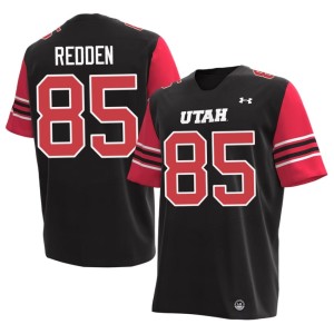 #85 Broderick Redden College Football Black University of Utah Player Men's Jersey 760662-559