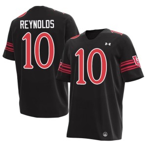 #10 Utah High School Men Trey Reynolds College Football Black Jerseys 285917-246