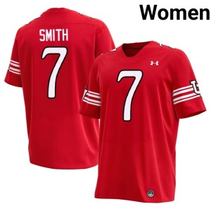 #7 Red Women 2026-27 College Football The U Steve Smith Sr. Jerseys 590437-543