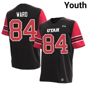 #84 2026-27 Jojo Ward Black Utah U College Football Youth Jersey 548707-448